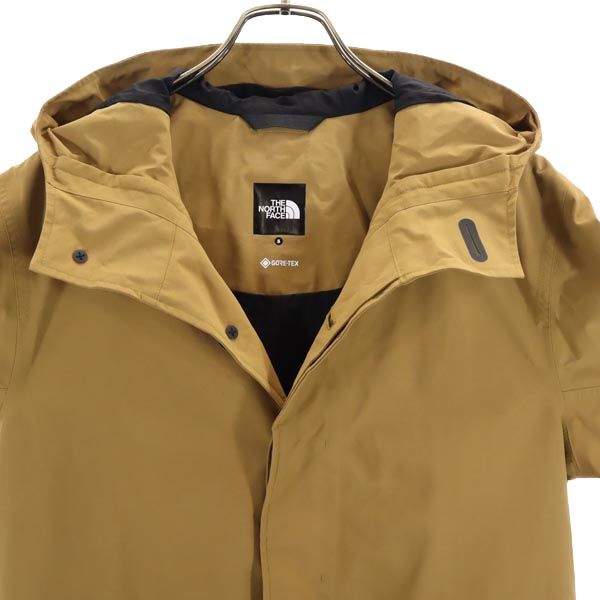 THE NORTH FACE Gore-Tex Hooded Nylon Jacket Camel Size S