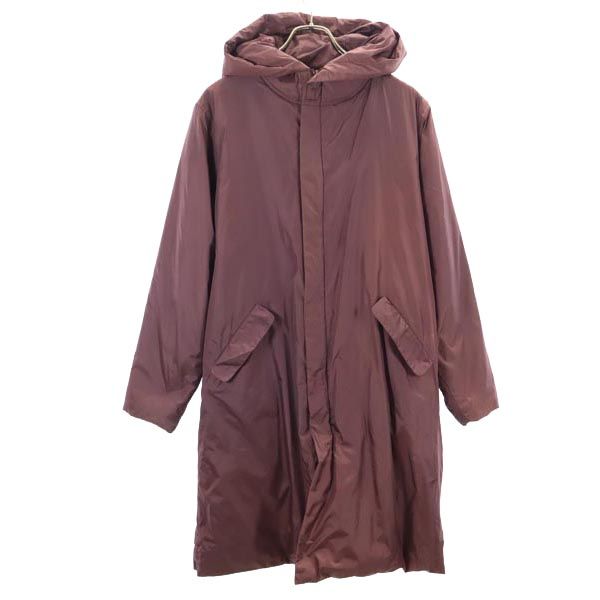 Y's for living Boa Lined Balmacaan Coat Purple Size M