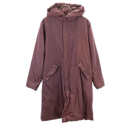Y's for living Boa Lined Balmacaan Coat Purple Size M