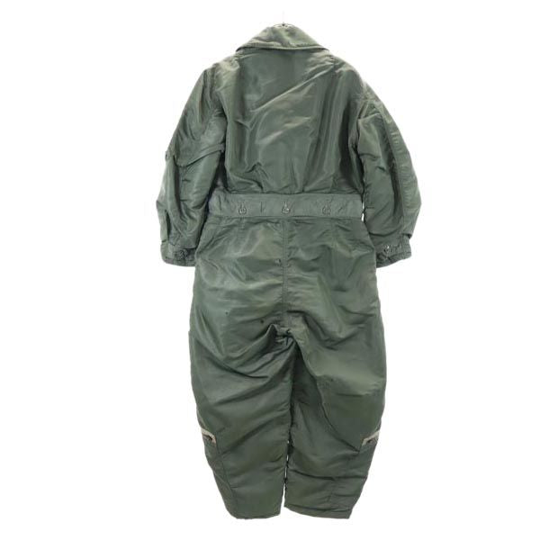 US AIR FORCE 60s CWU-1/P Wool Blend Jumpsuit Green Size SML