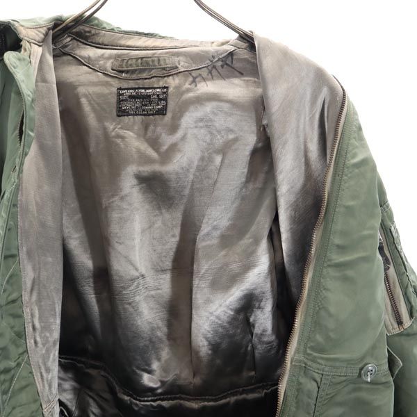 US AIR FORCE 60s CWU-1/P Wool Blend Jumpsuit Green Size SML