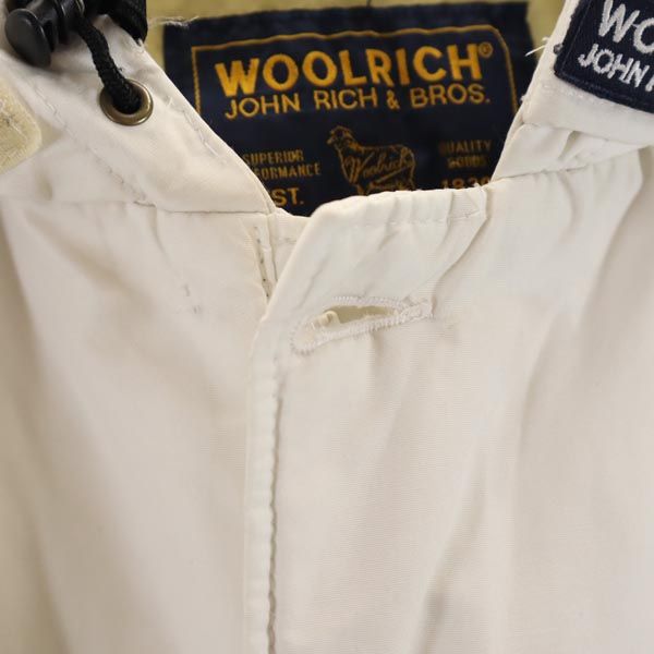 WOOLRICH Arctic Parka Down Jacket Off-White