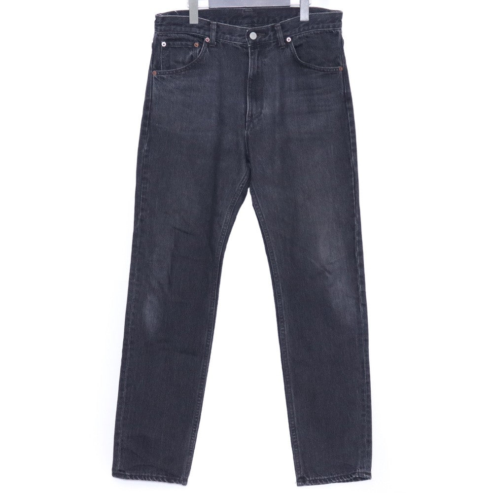 COMOLI Black Denim 5-Pocket Jeans Size 2