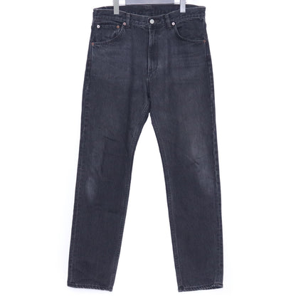 COMOLI Black Denim 5-Pocket Jeans Size 2