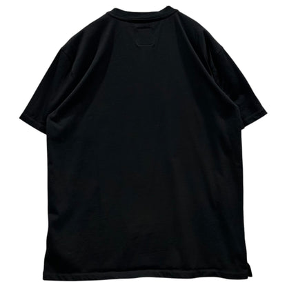 VALENTINO 2017 Black Untitled Logo Studded T-Shirt Size 3XL
