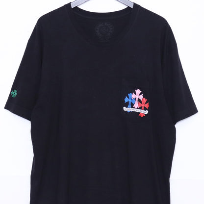 CHROME HEARTS Multi-Color Cemetery T-Shirt Black Size XL