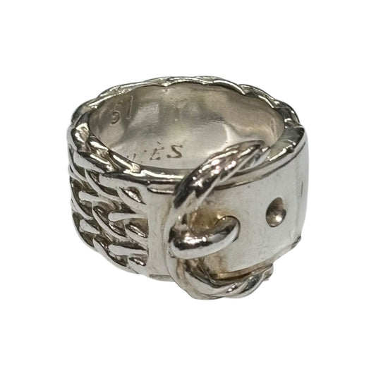 HERMES Vintage Dianne Silver925 Ring Size JP 11