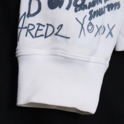 DSQUARED2 Writings Cool Hoodie White Size L