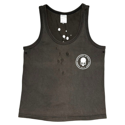 NUMBER (N)INE 01SS TIME Perforated Skull Tank Top Size 0