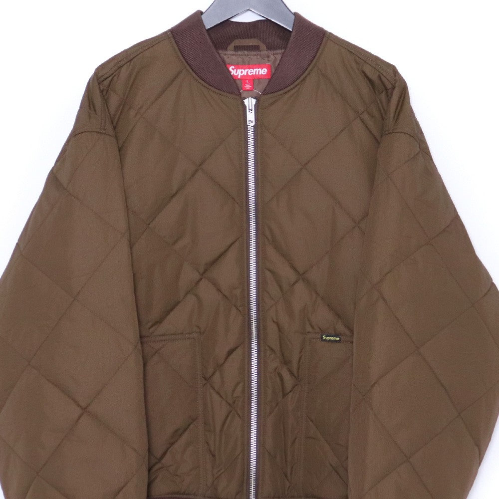 Supreme 24AW AOI Quilted Work Jacket Brown Size L