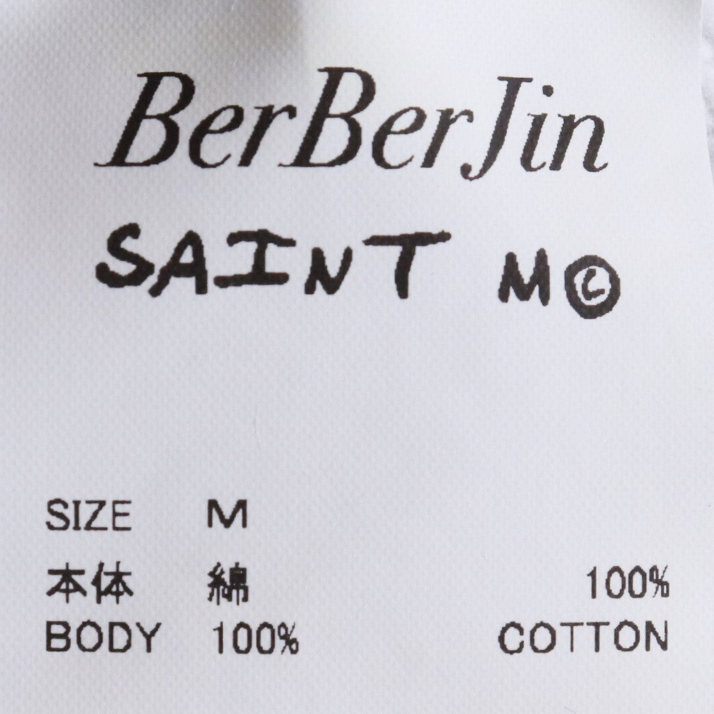 SAINT MICHAEL × BERBERJIN 25SS Sweatshirt White Size M