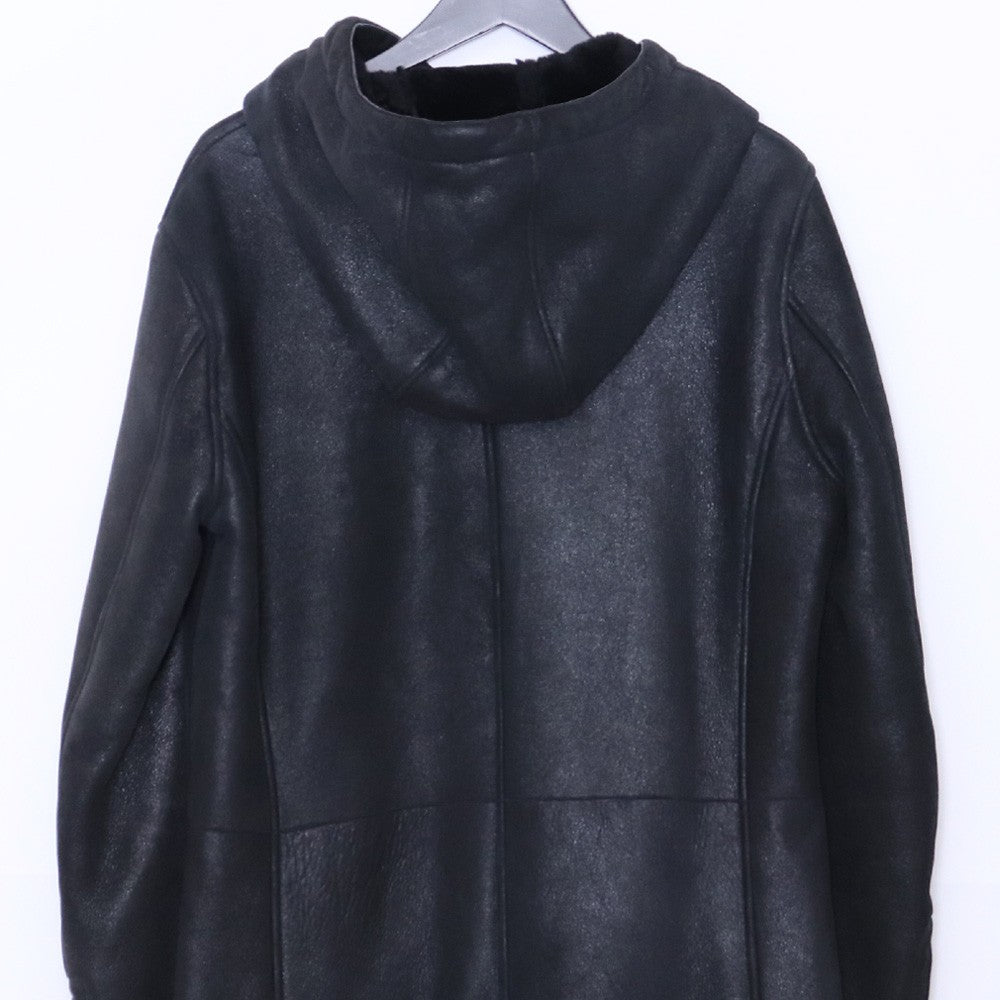 ISAMUKATAYAMA BACKLASH Spanish Merino Coat Black Size M
