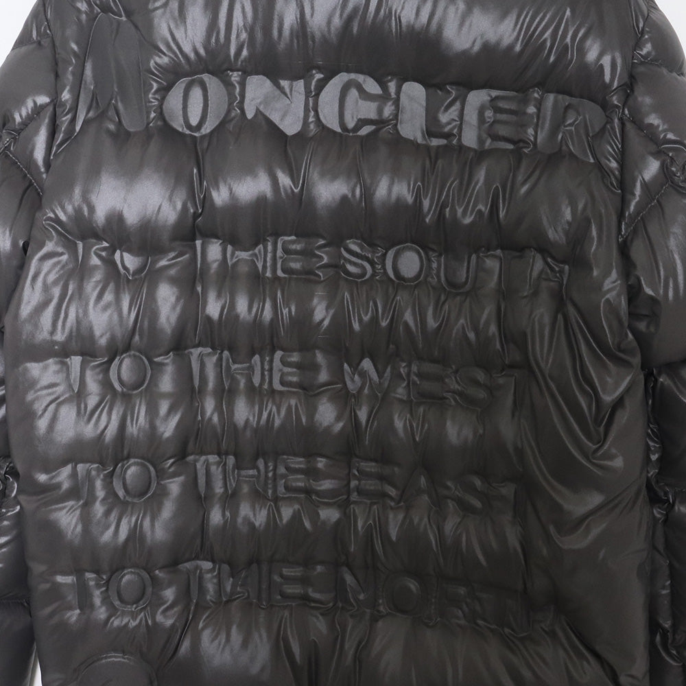 MONCLER GENIUS 18FW Mentor Fragment Down Jacket Gray Size 1