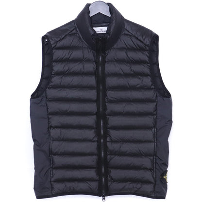 STONE ISLAND 24AW Recycled Nylon Down Vest Black Size L