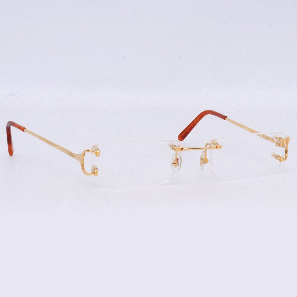 CARTIER Décor C Classic Eyeglasses Gold