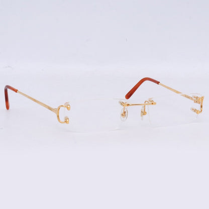 CARTIER Décor C Classic Eyeglasses Gold