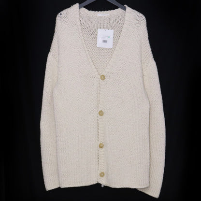 THE ROW 23SS Zaydi Knit Cardigan Ivory Size S