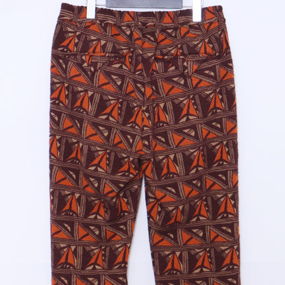 SASQUATCHFABRIX. 25SS Bootcut Track Pants Dark Brown Size M