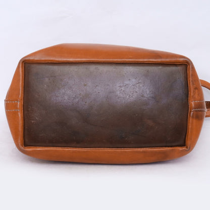TARO WASHIMI Leather Concho Tote Bag Brown Size F