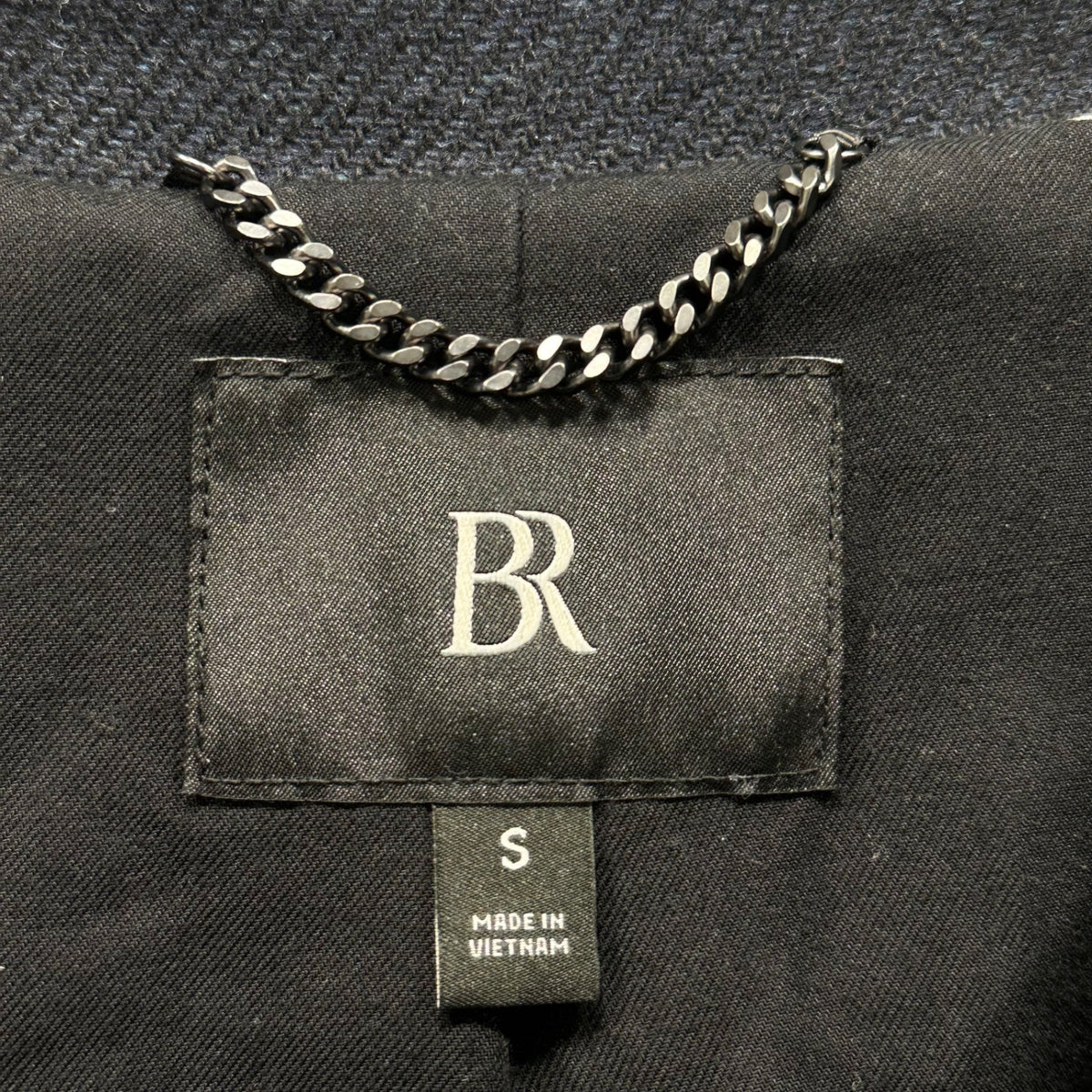 BANANA REPUBLIC Viedma Wool Car Coat Dark Navy Size S