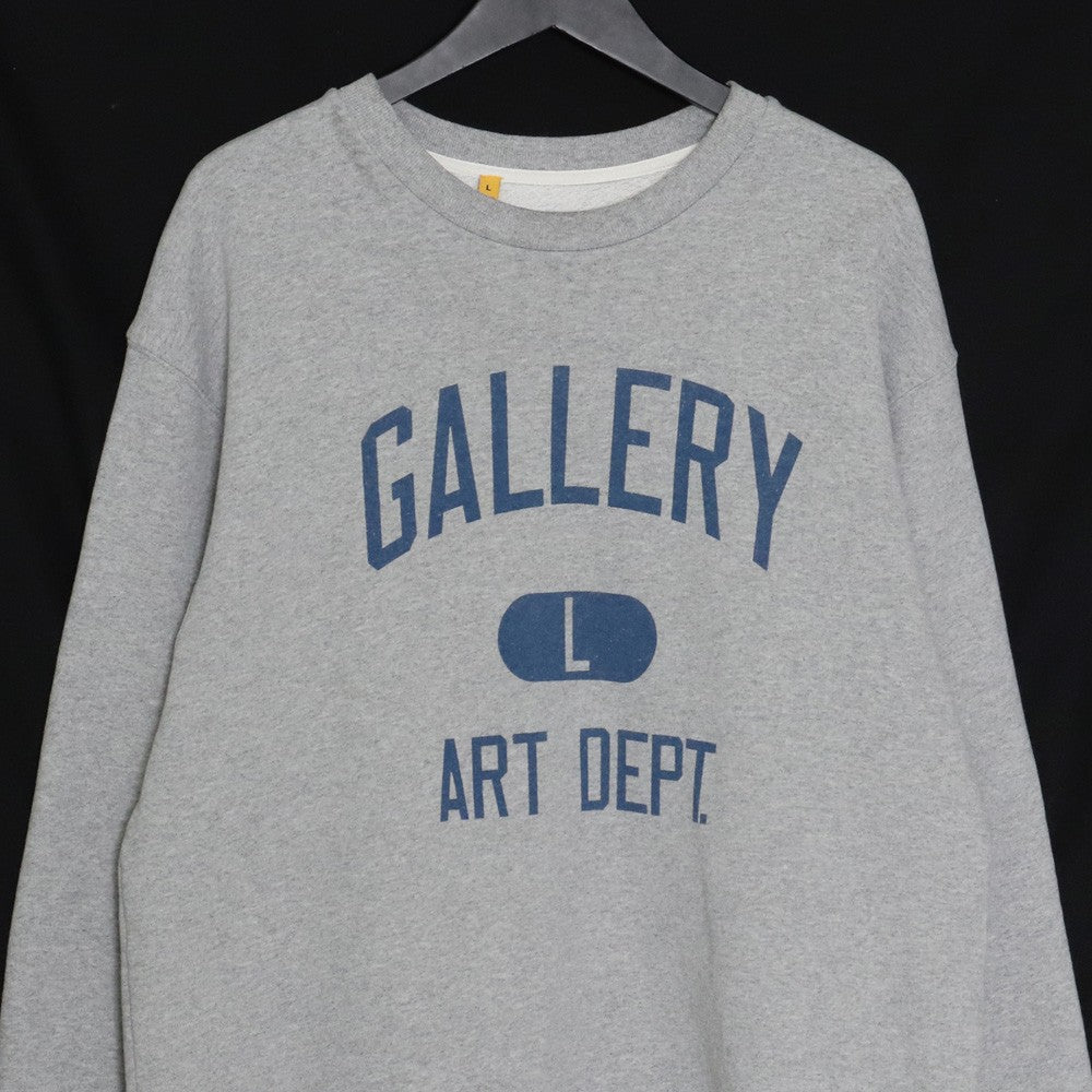 GALLERY DEPT Art Dept Crewneck Sweatshirt Gray Size L