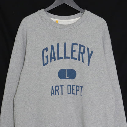 GALLERY DEPT Art Dept Crewneck Sweatshirt Gray Size L