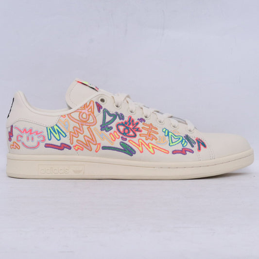 ADIDAS Stan Smith Low-Top Sneakers Cream White Size 29cm