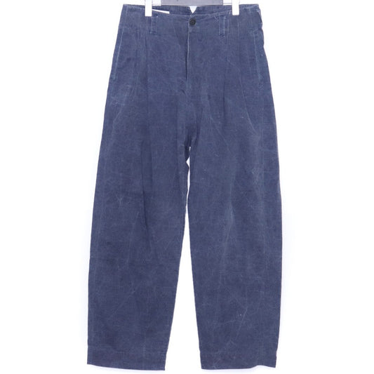 HANNIBAL Washed Two-Tuck Wide Casual Pants Size 46