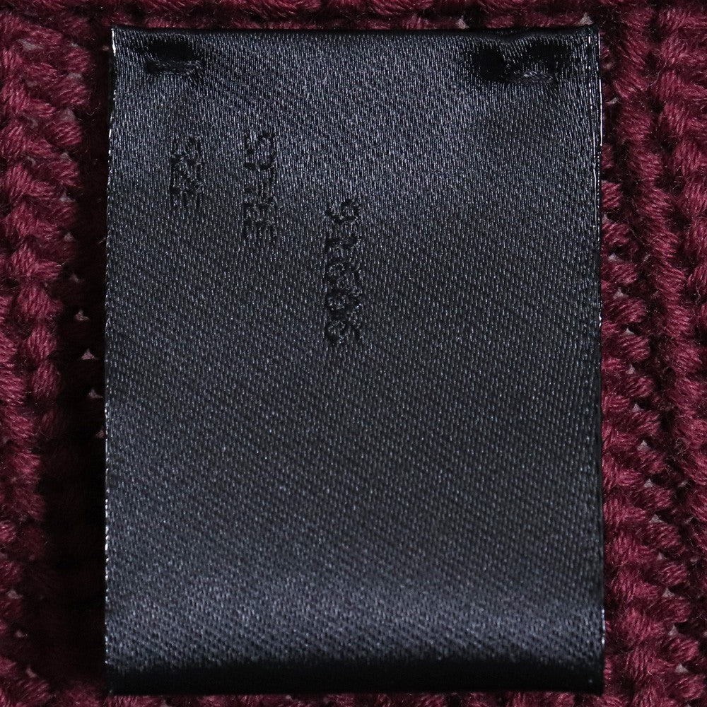 N.HOOLYWOOD 23AW Drivers Knit Sweater Burgundy Size 36