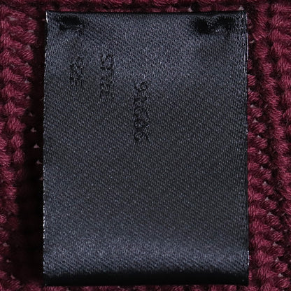 N.HOOLYWOOD 23AW Drivers Knit Sweater Burgundy Size 36