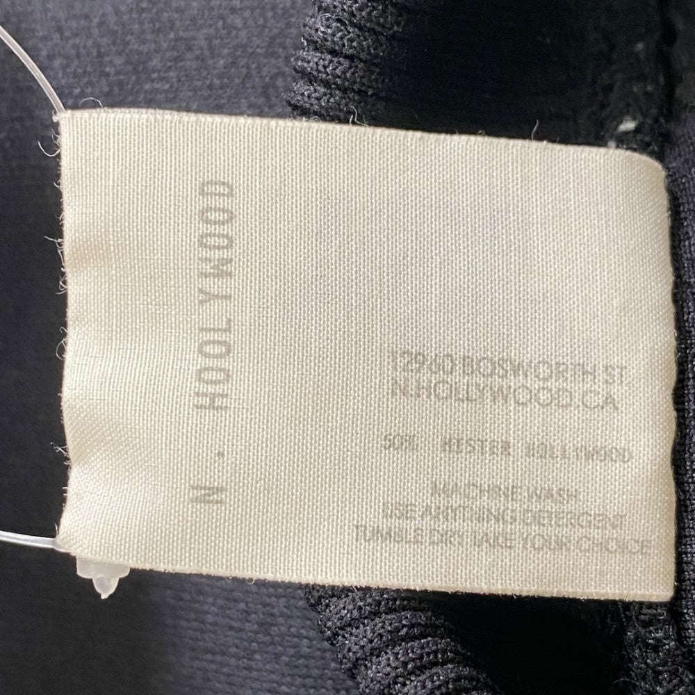 N.HOOLYWOOD Polartec Power Air Sweatshirt Black Size 40