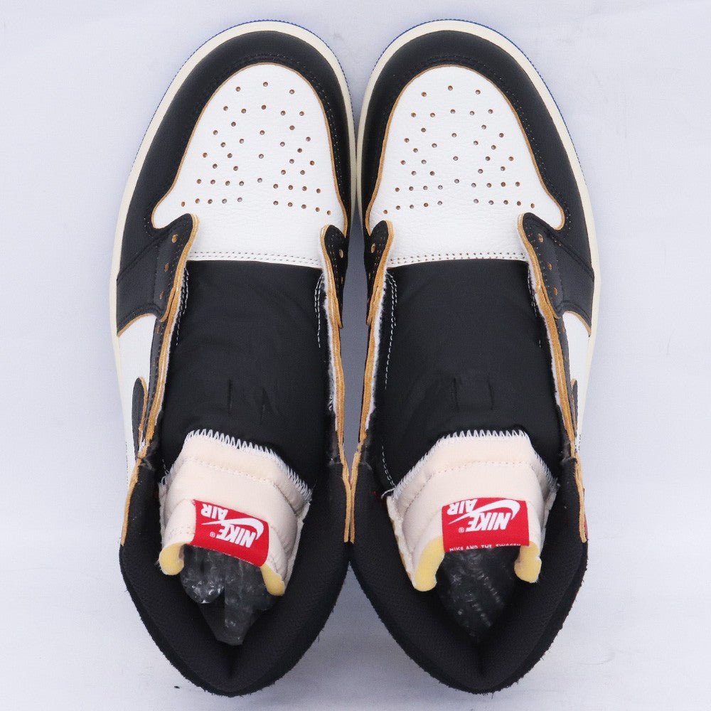 NIKE x Fragment x Union Air Jordan Sneakers Black Size 28cm
