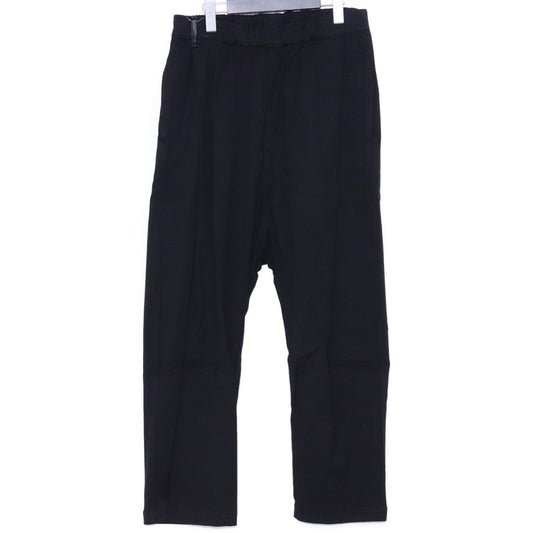 ISAMU KATAYAMA BACKLASH Rayon Silk Pants Black Size S
