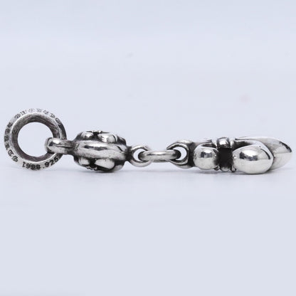 CHROME HEARTS 1 Ball BS Fleur Charm Silver Size F