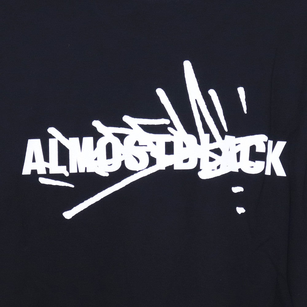 ALMOSTBLACK x KREVA Crew Neck T-Shirt Black Size 1