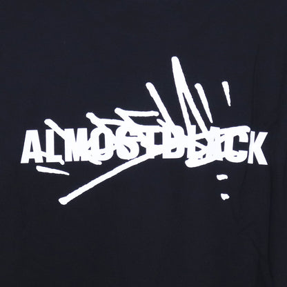 ALMOSTBLACK x KREVA Crew Neck T-Shirt Black Size 1
