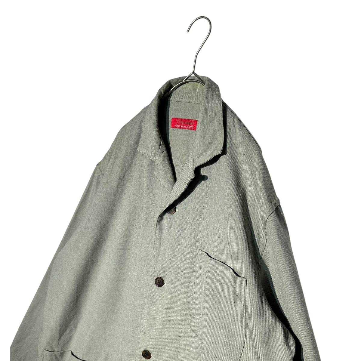 Y's for men 90s Open Collar Front Pocket Jacket Size 3