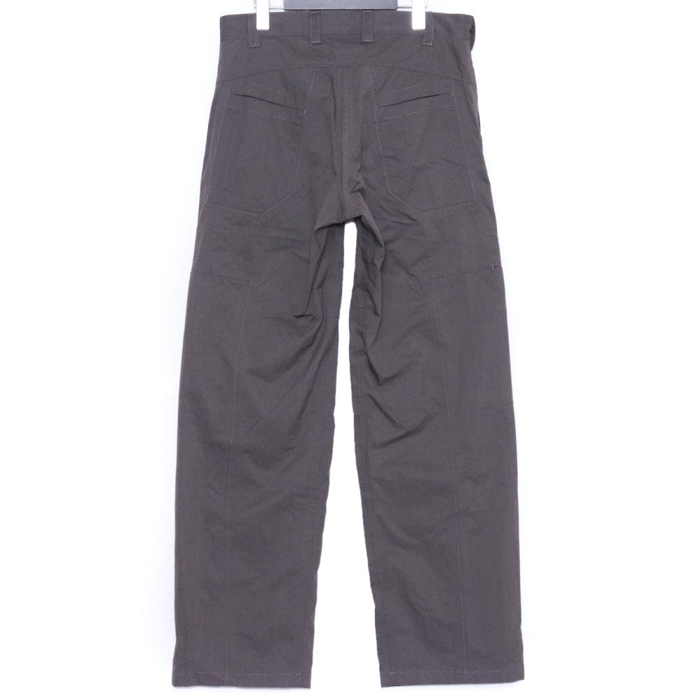 GRAY 25SS 12-Pocket Panel Pants Black Size 46