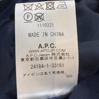 A.P.C. Zip Jacket Navy Size M