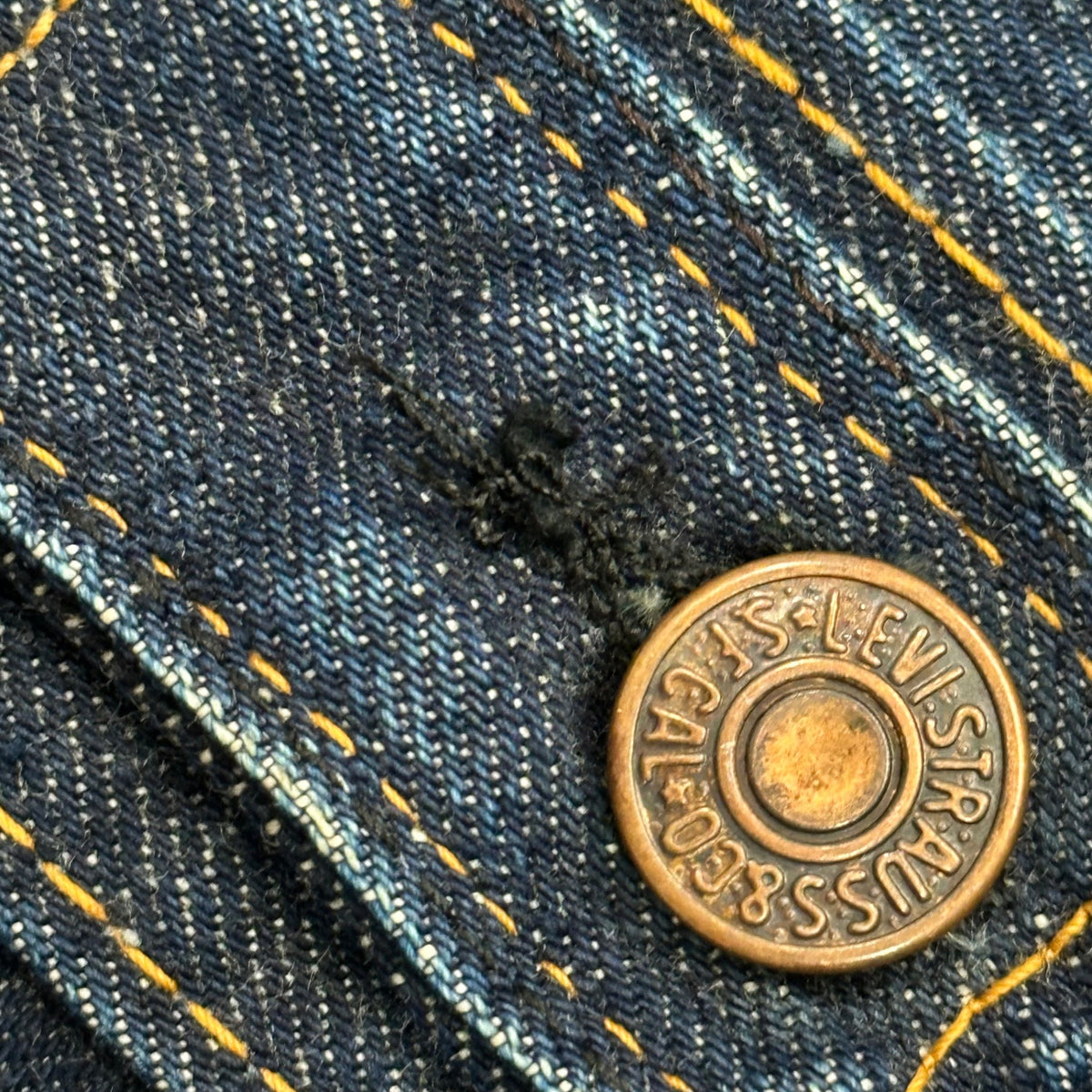 Levi's 60s Vintage 70505 Big E Denim Jacket Indigo