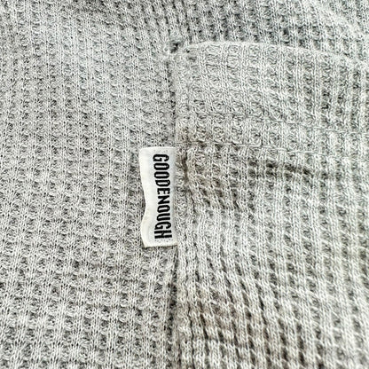 GOODENOUGH 90s Early Reversible Sweat Pants Grey Sweatshirt Size FREE