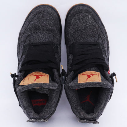 Levi's Nike Air Jordan 4 Retro Denim Sneakers Size 25.5cm