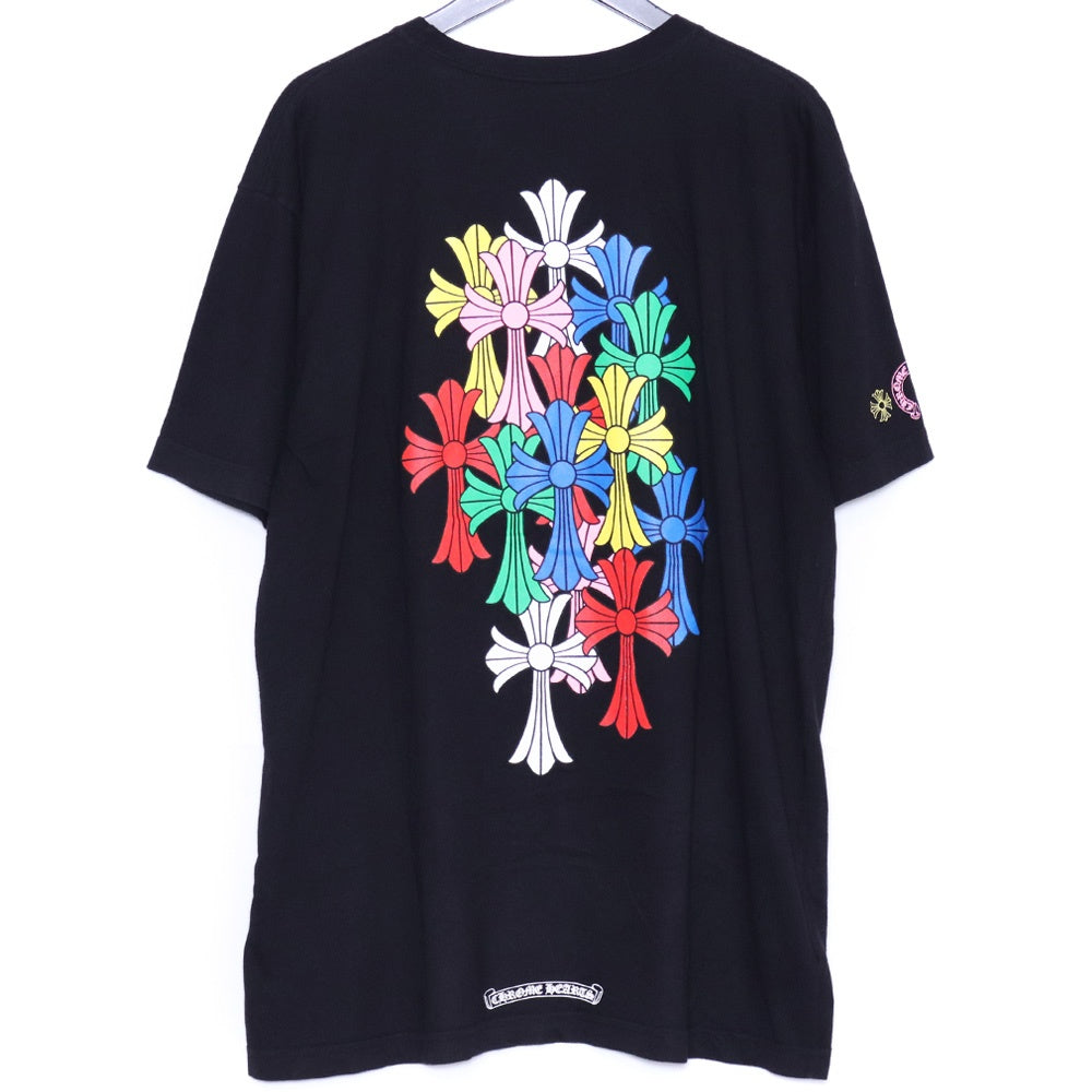 CHROME HEARTS Multi-Color Cemetery T-Shirt Black Size XL