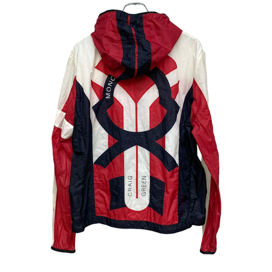 MONCLER GENIUS 21AW Craig Green Clonophis White Red Size 2