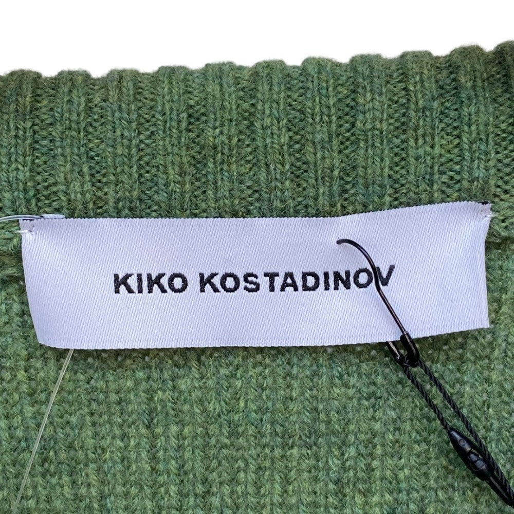 KIKO KOSTADINOV 24SS DEULTUM DELIAN Sweater Green Size 46