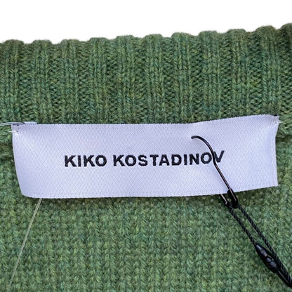 KIKO KOSTADINOV 24SS DEULTUM DELIAN Sweater Green Size 46
