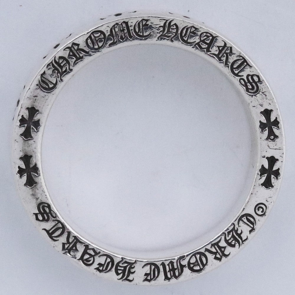 CHROME HEARTS 6mm SPACER FOREVER Ring Silver Size JP 23