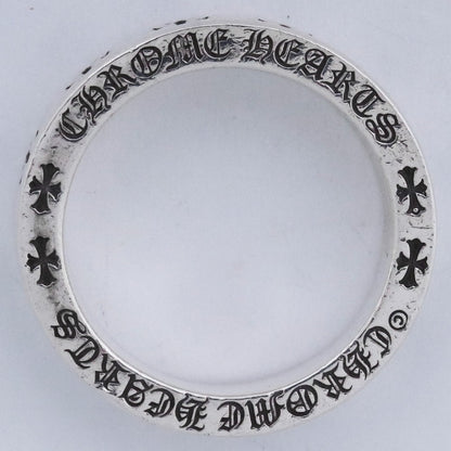 CHROME HEARTS 6mm SPACER FOREVER Ring Silver Size JP 23