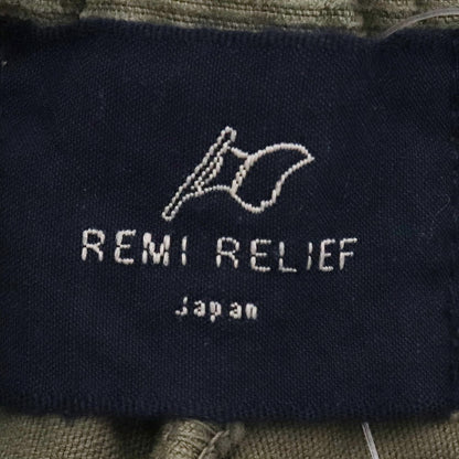 REMI RELIEF NAVY LABEL Sample Corduroy Shorts Khaki