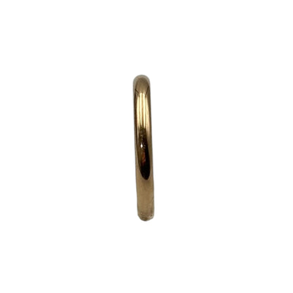 Cartier 18K Pink Gold Band Ring Size JP 15.5